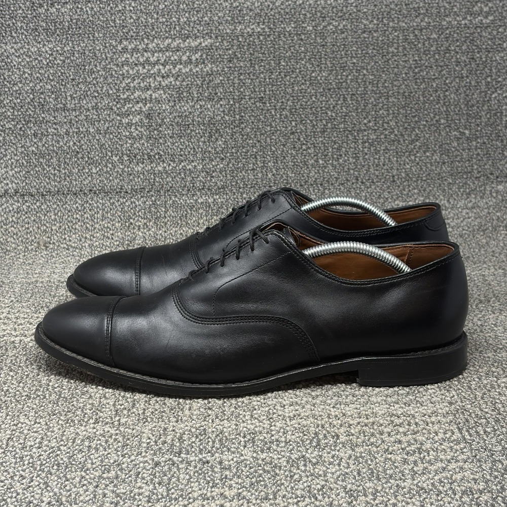 Allen Edmonds Park Avenue Oxford Dress Shoes Mens 11.5 D Black Leather USA 5615